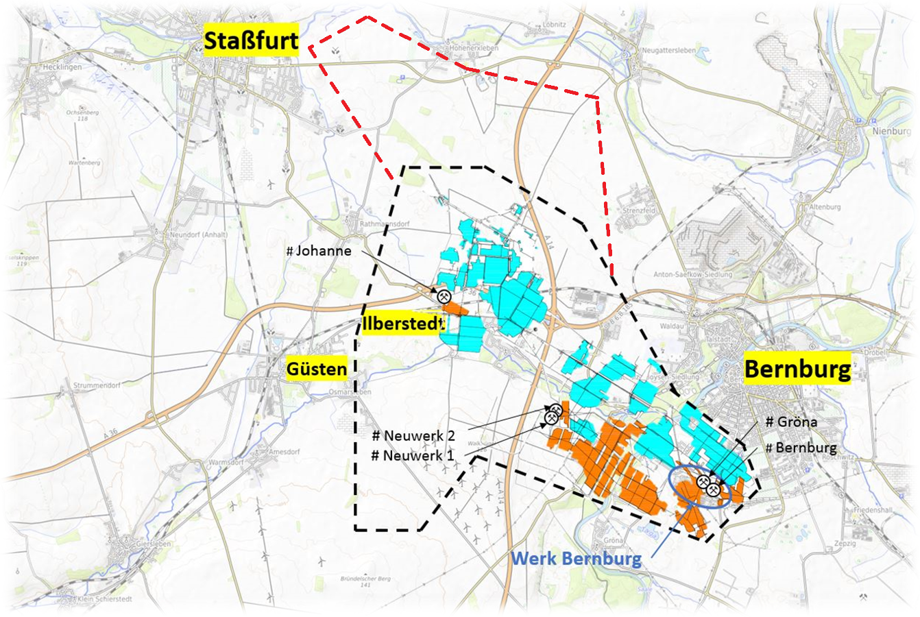 Salzwerk Bernburg plant die Erweiterung seines Bergwerkes_Plan
